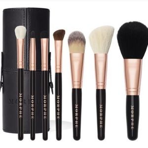 SOLD! Morphe Rose Baes Brush set